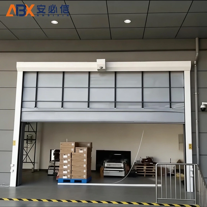 河源市PVC堆积门